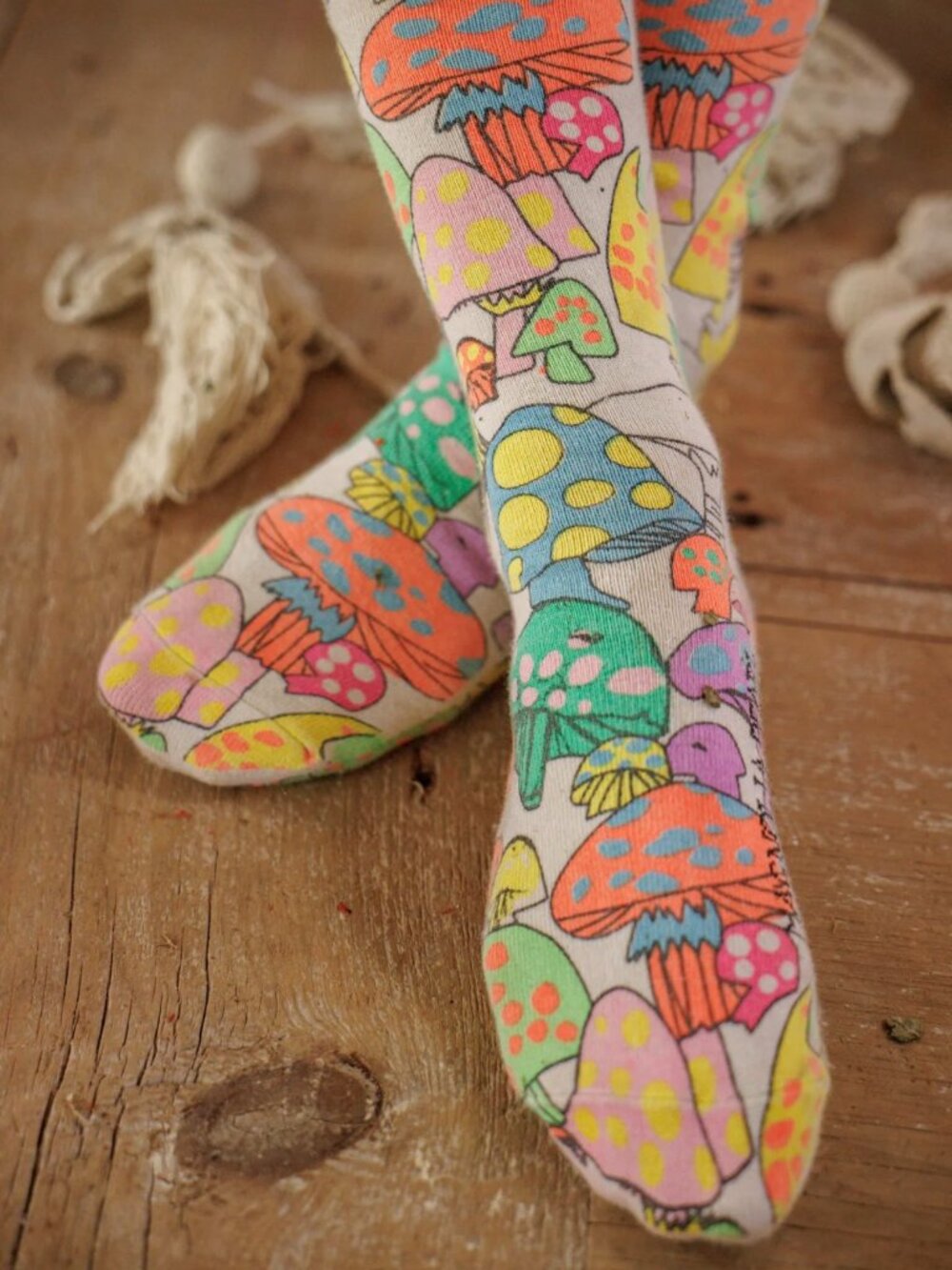 Magnolia Pearl Wonderland OTK Socks - Picture 3 of 4